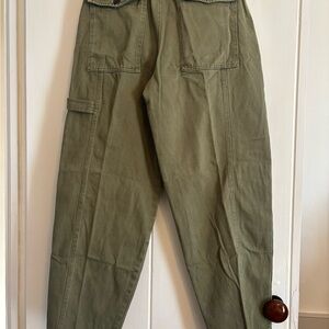 Alex Mill Olive Utility Cargo Phoebe Pant